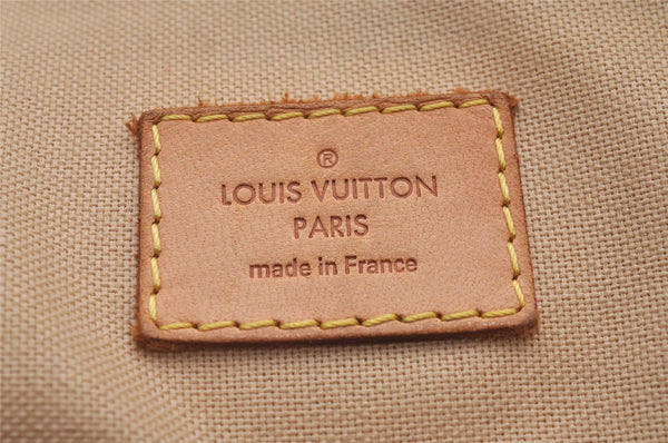 Authentic Louis Vuitton Damier Azur Siracusa MM N41112 Shoulder Cross Bag 5842I