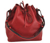 Authentic Louis Vuitton Epi Petit Noe Shoulder Drawstring Bag M44107 Red 5842J