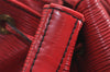 Authentic Louis Vuitton Epi Petit Noe Shoulder Drawstring Bag M44107 Red 5842J