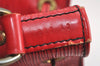 Authentic Louis Vuitton Epi Petit Noe Shoulder Drawstring Bag M44107 Red 5842J