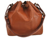 Authentic Louis Vuitton Epi Petit Noe Shoulder Drawstring Bag M44108 Brown 5843J