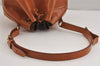 Authentic Louis Vuitton Epi Petit Noe Shoulder Drawstring Bag M44108 Brown 5843J