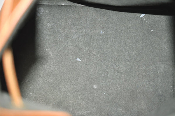 Authentic Louis Vuitton Epi Petit Noe Shoulder Drawstring Bag M44108 Brown 5843J