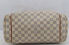 Authentic Louis Vuitton Damier Azur Totally MM Tote Bag N51262 LV 5844J