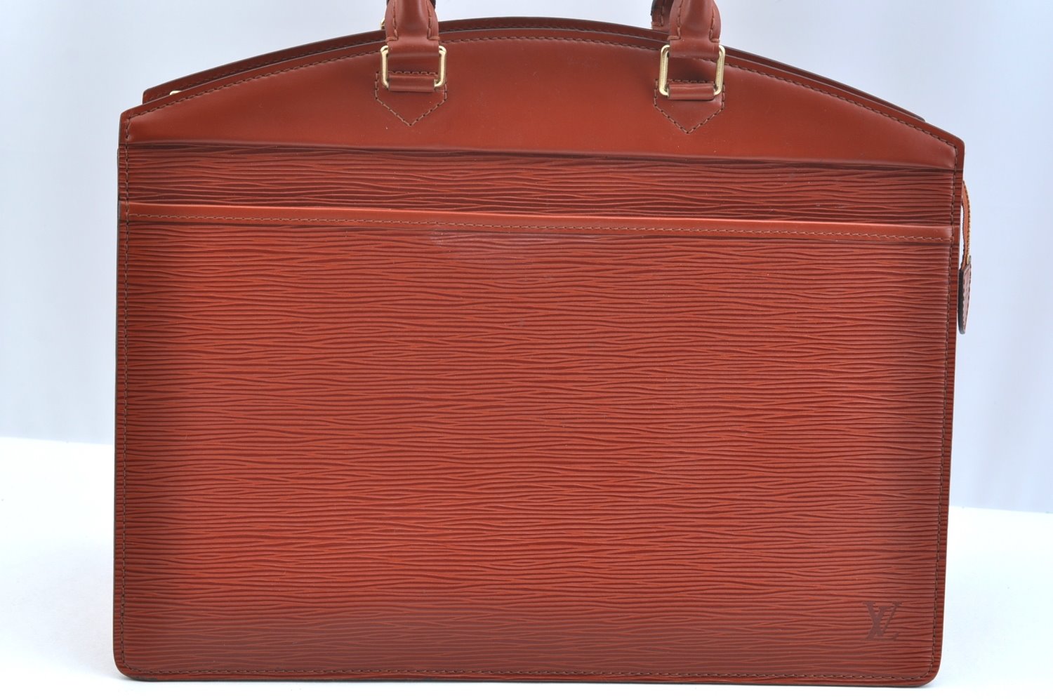 Authentic Louis Vuitton Epi Riviera Brown Hand Bag Brown M48183 LV Junk 5845I