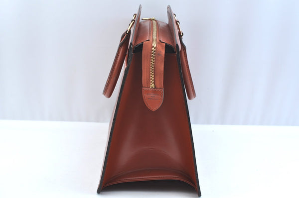 Authentic Louis Vuitton Epi Riviera Brown Hand Bag Brown M48183 LV Junk 5845I