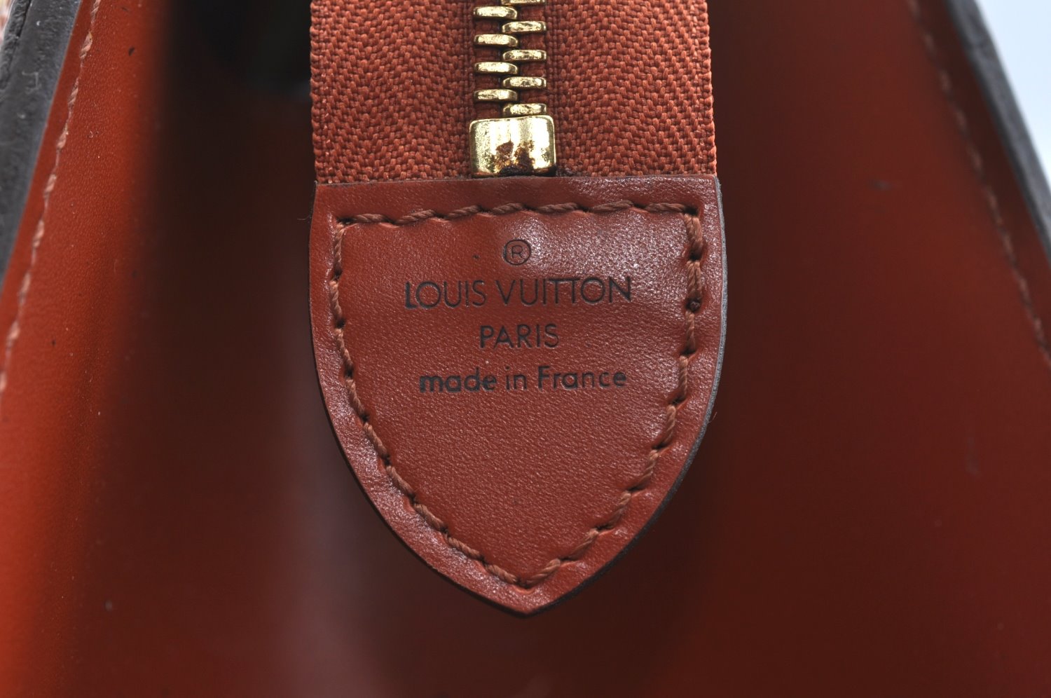 Authentic Louis Vuitton Epi Riviera Brown Hand Bag Brown M48183 LV Junk 5845I