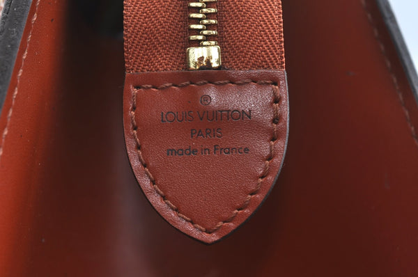 Authentic Louis Vuitton Epi Riviera Brown Hand Bag Brown M48183 LV Junk 5845I