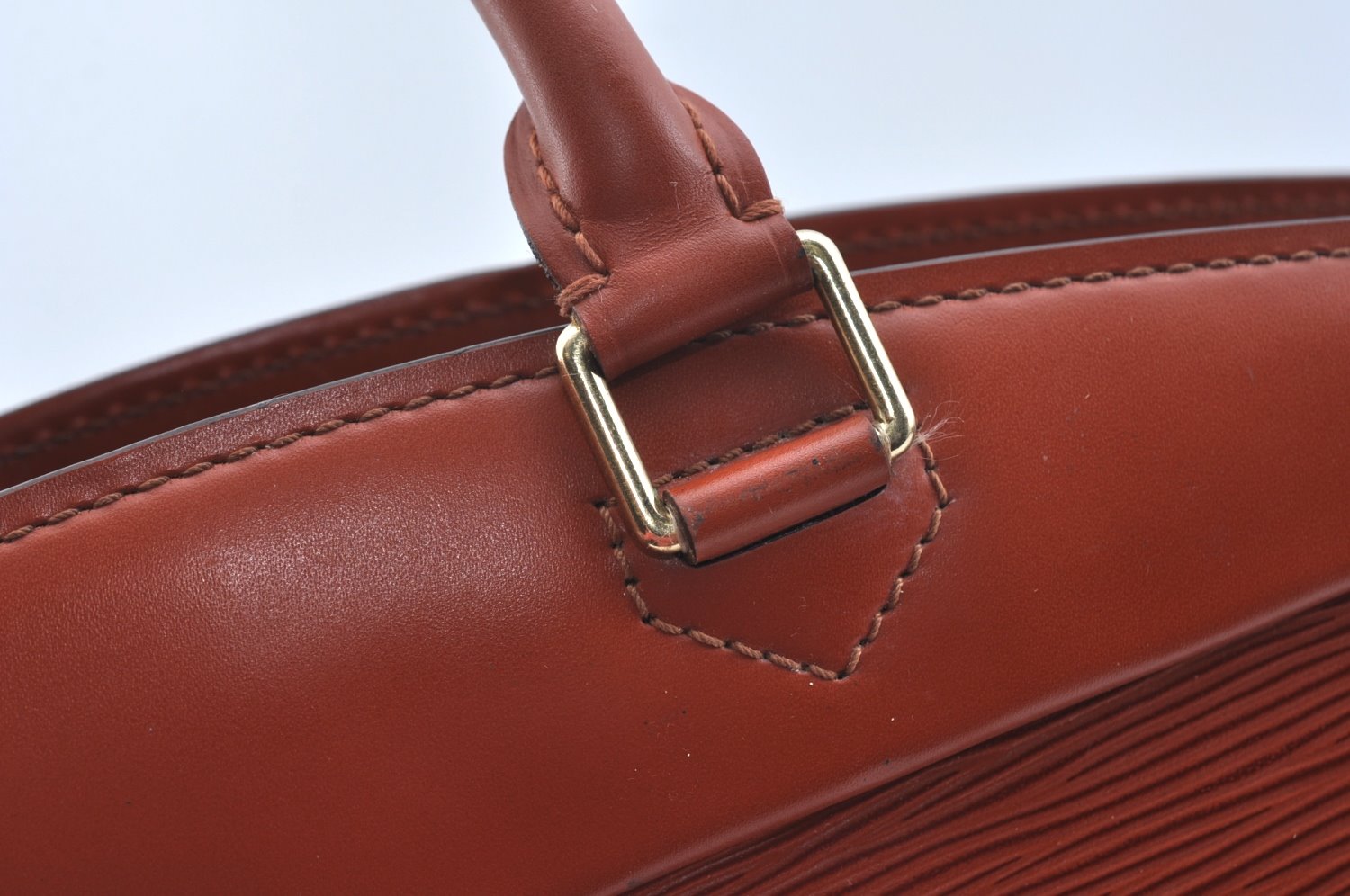 Authentic Louis Vuitton Epi Riviera Brown Hand Bag Brown M48183 LV Junk 5845I