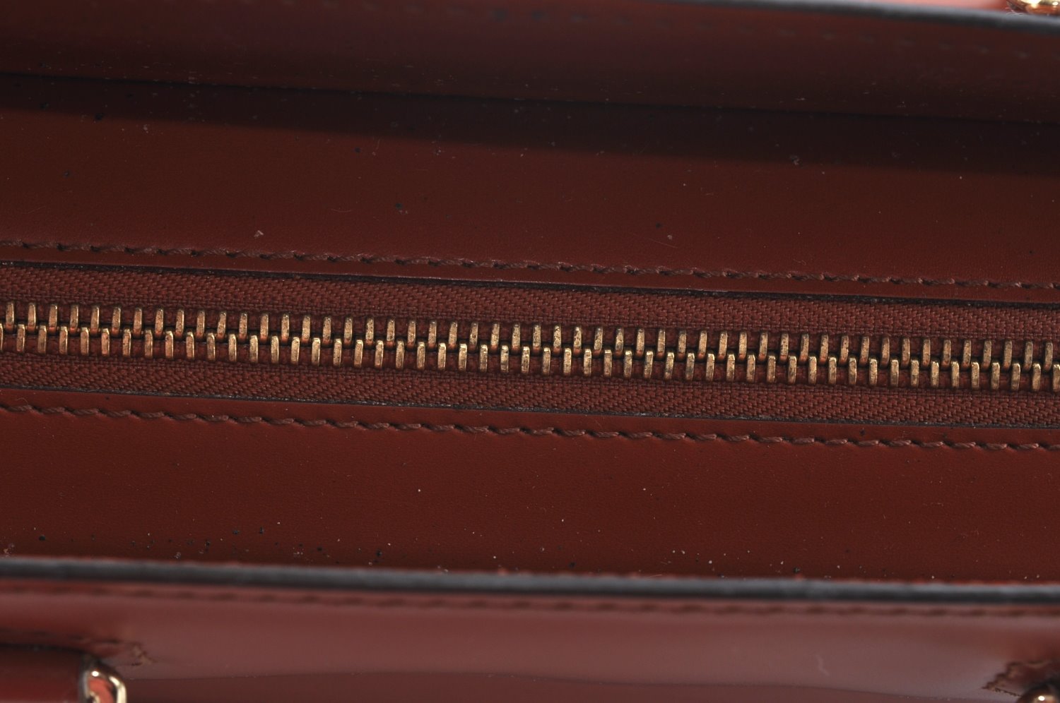 Authentic Louis Vuitton Epi Riviera Brown Hand Bag Brown M48183 LV Junk 5845I