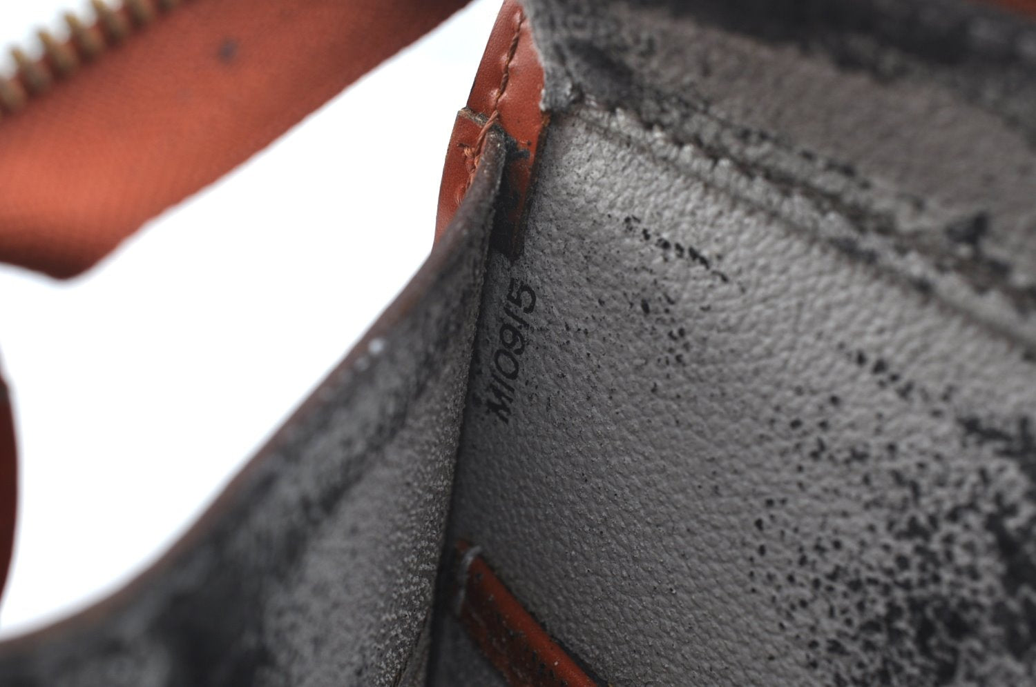 Authentic Louis Vuitton Epi Riviera Brown Hand Bag Brown M48183 LV Junk 5845I