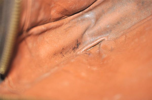 Authentic Louis Vuitton Monogram Compiegne 28 Clutch Hand Bag M51845 Junk 5846I