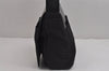 Authentic PRADA Nylon Tessuto Leather Shoulder Hand Bag Purse Black 5846J