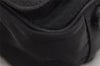 Authentic PRADA Nylon Tessuto Leather Shoulder Hand Bag Purse Black 5846J