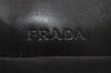 Authentic PRADA Nylon Tessuto Leather Shoulder Hand Bag Purse Black 5846J