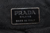 Authentic PRADA Nylon Tessuto Leather Shoulder Hand Bag Purse Black 5846J