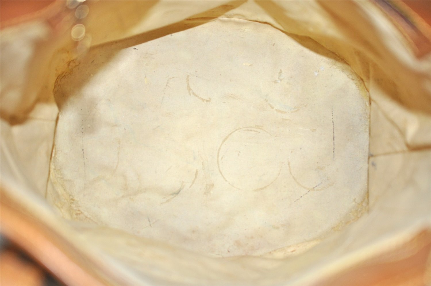 Authentic Louis Vuitton Monogram Bucket GM Shoulder Tote Bag Old Model LV 5847I