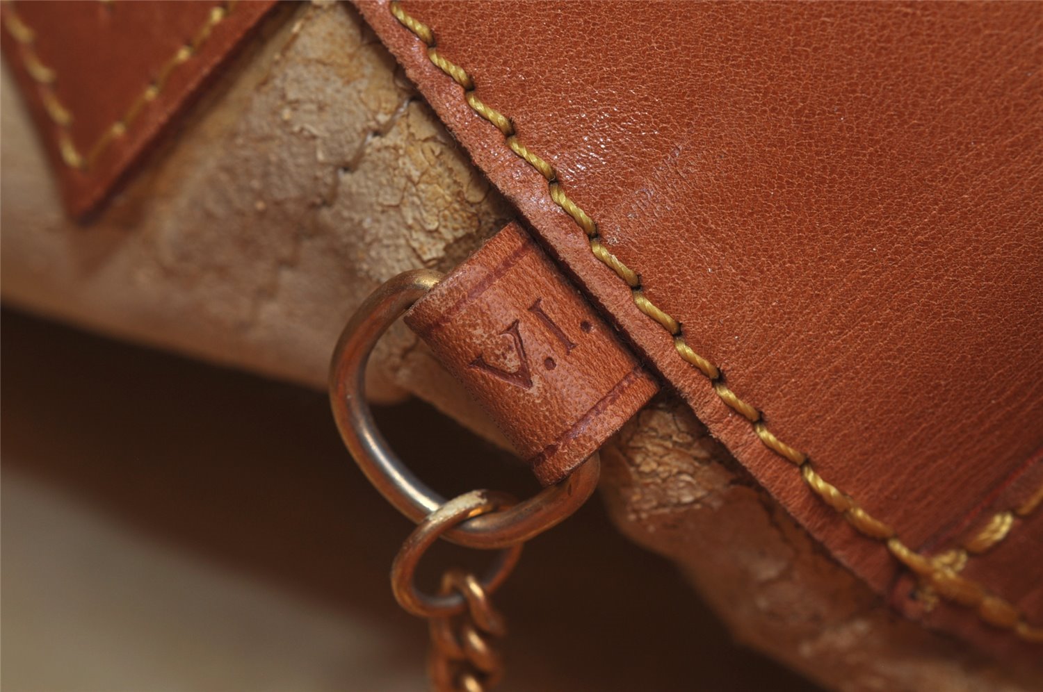 Authentic Louis Vuitton Monogram Bucket GM Shoulder Tote Bag Old Model LV 5847I