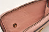 Authentic GUCCI Vintage Animalier Bee Coin Case Purse Leather 498096 Pink 5847K