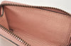 Authentic GUCCI Vintage Animalier Bee Coin Case Purse Leather 498096 Pink 5847K