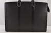 Auth Louis Vuitton Taiga Porte Documents Lozan 2Way Briefcase M30052 Black 5848J