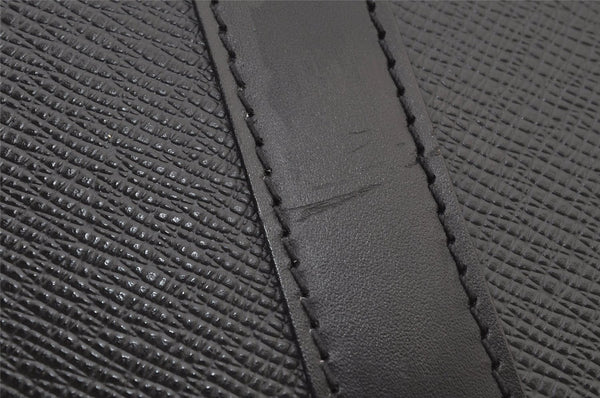 Auth Louis Vuitton Taiga Porte Documents Lozan 2Way Briefcase M30052 Black 5848J