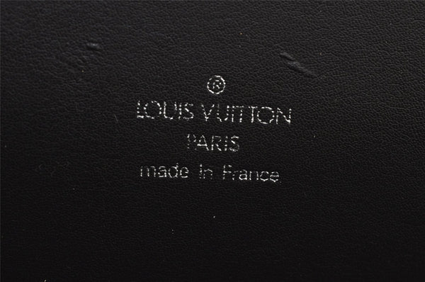Auth Louis Vuitton Taiga Porte Documents Lozan 2Way Briefcase M30052 Black 5848J