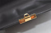 Authentic Salvatore Ferragamo 2Way Shoulder Hand Bag Leather Black SF 5848K