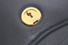 Authentic Salvatore Ferragamo 2Way Shoulder Hand Bag Leather Black SF 5848K