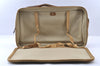 Authentic GUCCI Web Sherry Line Micro GG Trunk Case PVC Leather Brown 5849I