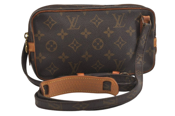 Authentic Louis Vuitton Monogram Marly Bandouliere Shoulder Bag M51828 LV 5849J