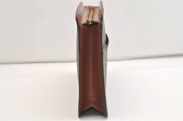 Authentic Louis Vuitton Monogram Pochette Homme Clutch Hand Bag M51795 LV 5850J