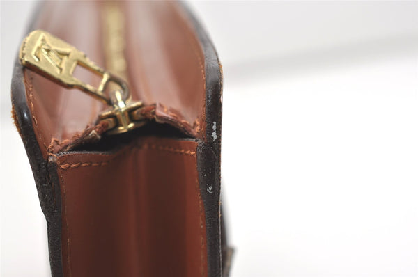 Authentic Louis Vuitton Monogram Pochette Homme Clutch Hand Bag M51795 LV 5850J