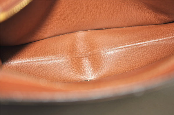 Authentic Louis Vuitton Monogram Pochette Homme Clutch Hand Bag M51795 LV 5850J