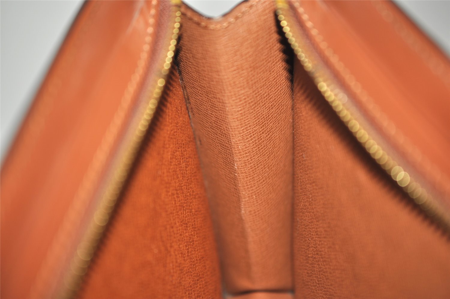 Authentic Louis Vuitton Monogram Pochette Homme Clutch Hand Bag M51795 LV 5850J