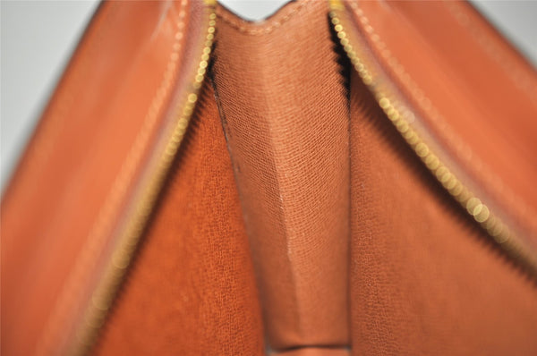 Authentic Louis Vuitton Monogram Pochette Homme Clutch Hand Bag M51795 LV 5850J