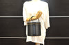 Authentic Louis Vuitton Epi Cannes Cosmetic Hand Bag Purse Black M48032 LV 5851I