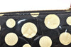 Auth Louis Vuitton Vernis Pochette Accessoires Pouch Yayoi Kusama Black LV 5851K