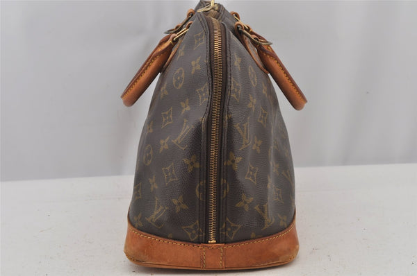 Authentic Louis Vuitton Monogram Alma Hand Bag Purse M51130 LV 5852J
