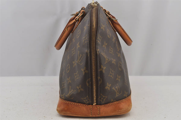 Authentic Louis Vuitton Monogram Alma Hand Bag Purse M51130 LV 5852J