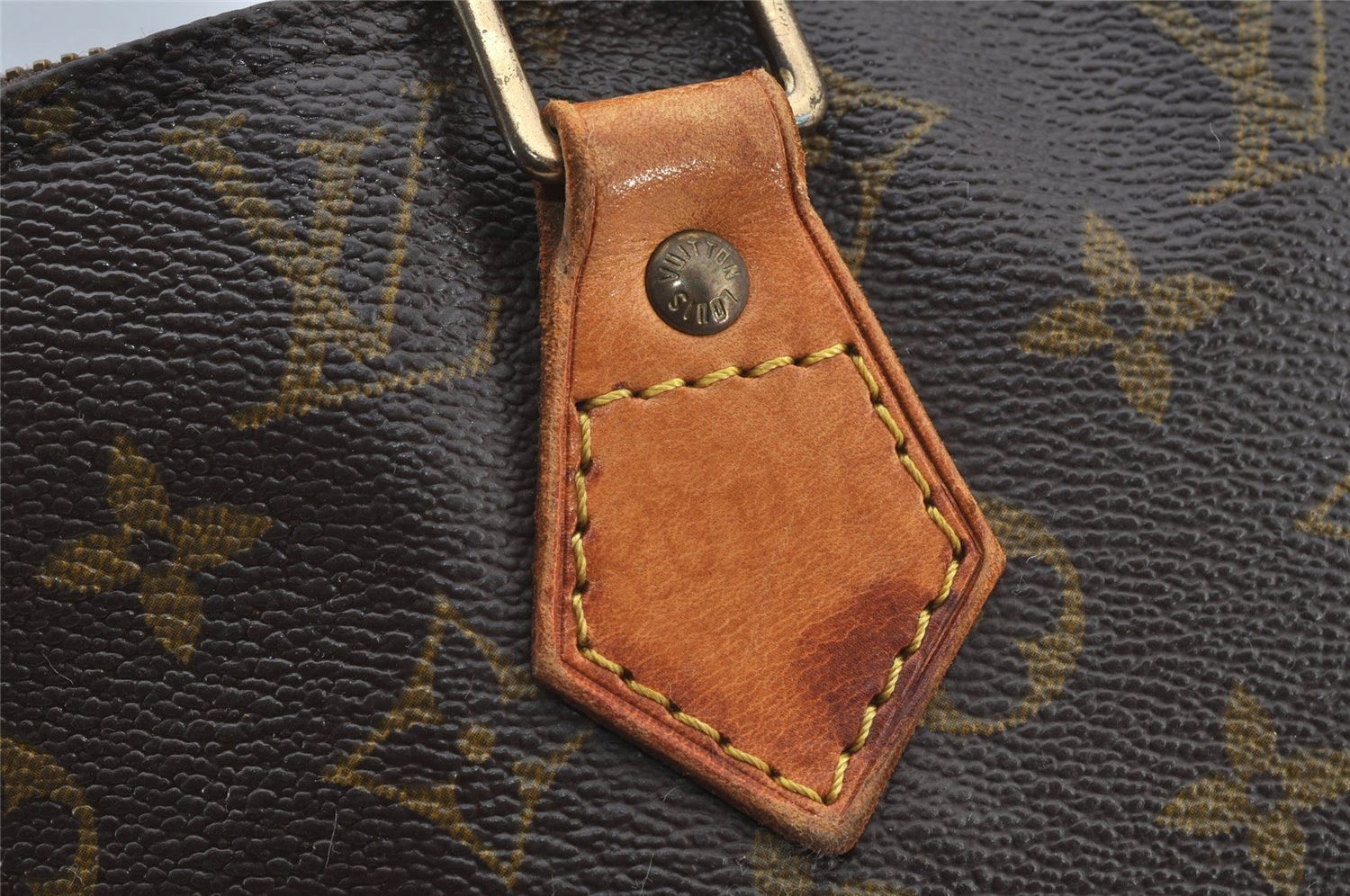 Authentic Louis Vuitton Monogram Alma Hand Bag Purse M51130 LV 5852J