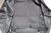 Authentic GUCCI Web Sherry Line Tote Hand Bag GG Nylon Leather Black 5853J