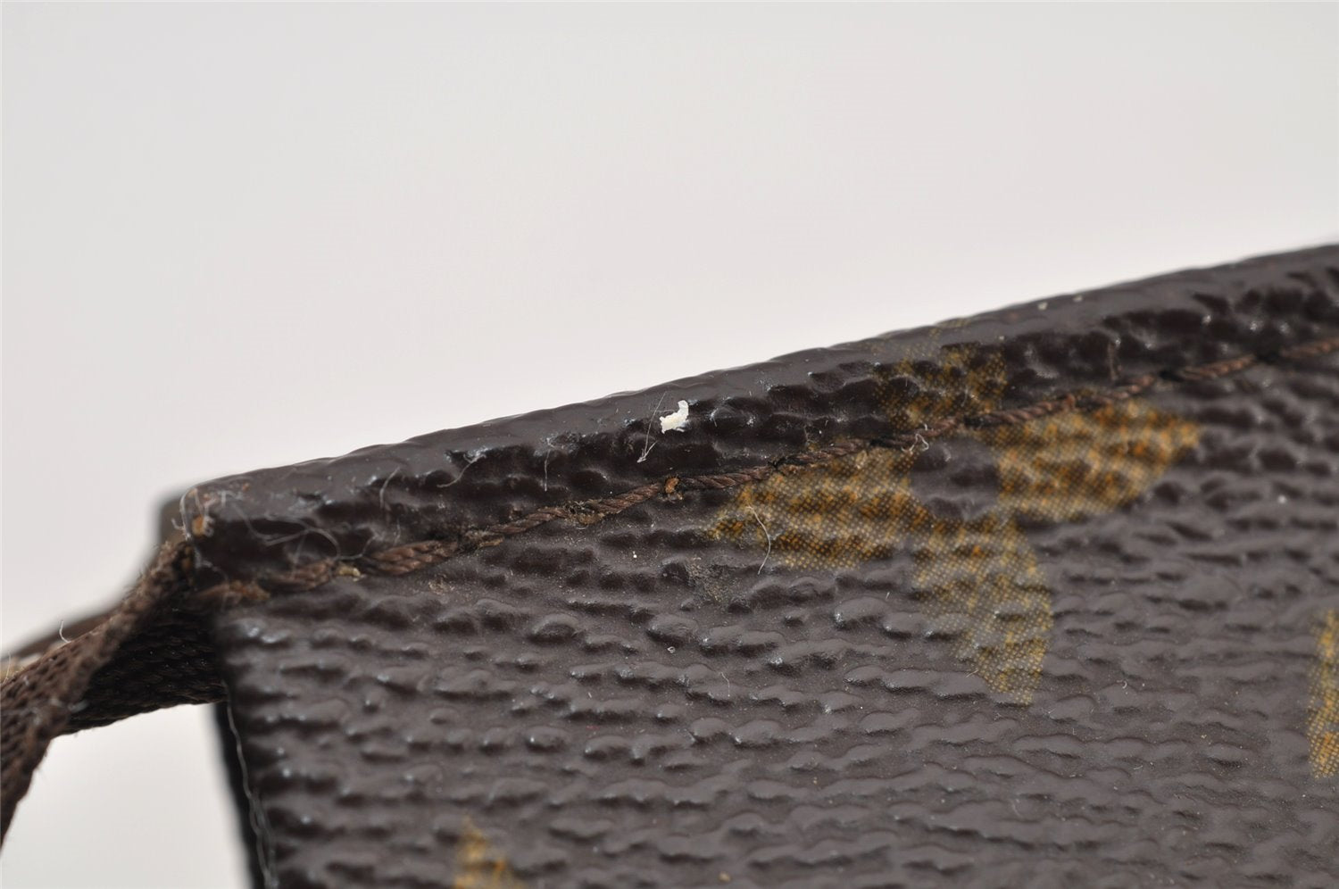 Auth Louis Vuitton Monogram Poche Toilette 26 M47542 Cosmetics Pouch Junk 5854I