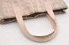 Authentic CHANEL New Travel Line Shoulder Tote Bag Nylon Leather Beige 5854J