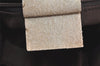 Authentic GUCCI Abbey Tote Hand Bag GG Canvas Leather 130739 Brown 5855K