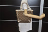 Authentic GUCCI Abbey Tote Hand Bag GG Canvas Leather 130739 Brown 5855K