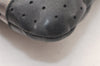 Authentic GUCCI GG Crystal Shoulder Bag PVC Leather 145857 Black Gold 5857K