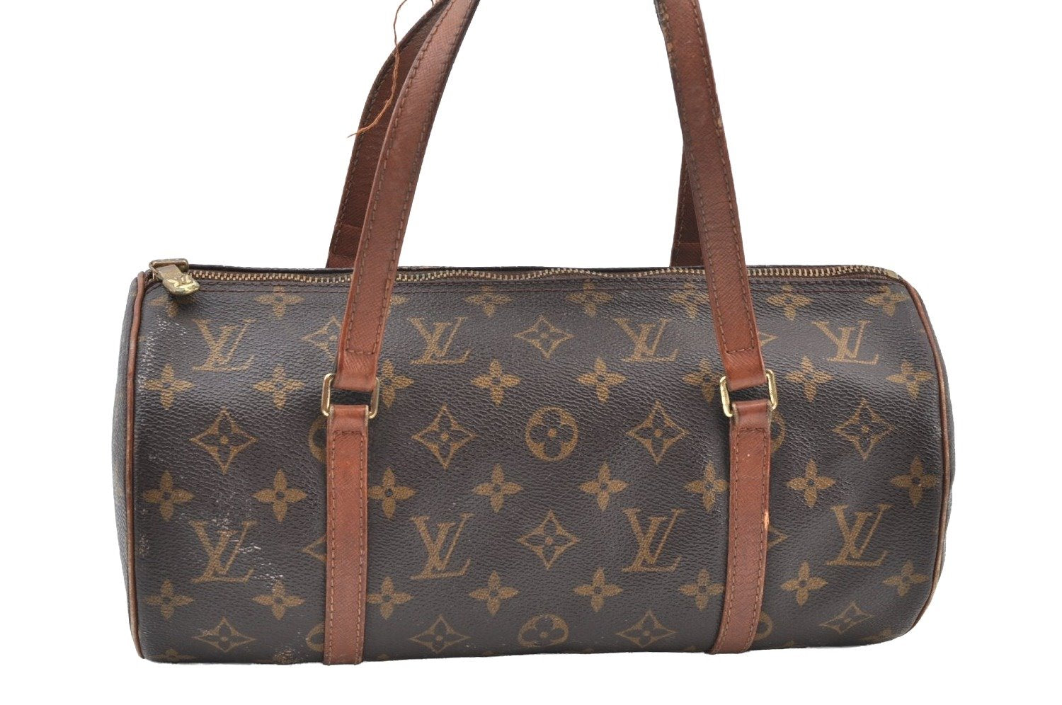 Authentic Louis Vuitton Monogram Papillon 30 Hand Bag Old Model LV 5858H