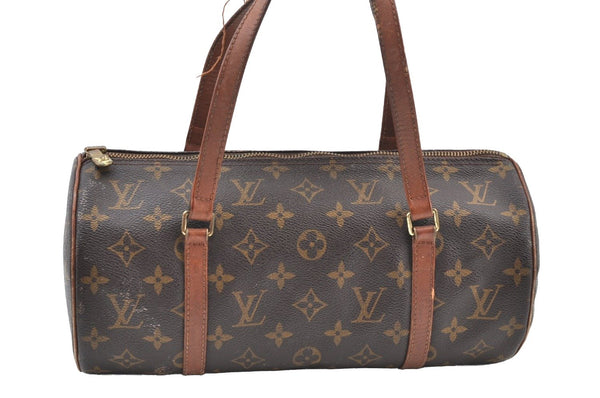 Authentic Louis Vuitton Monogram Papillon 30 Hand Bag Old Model LV 5858H