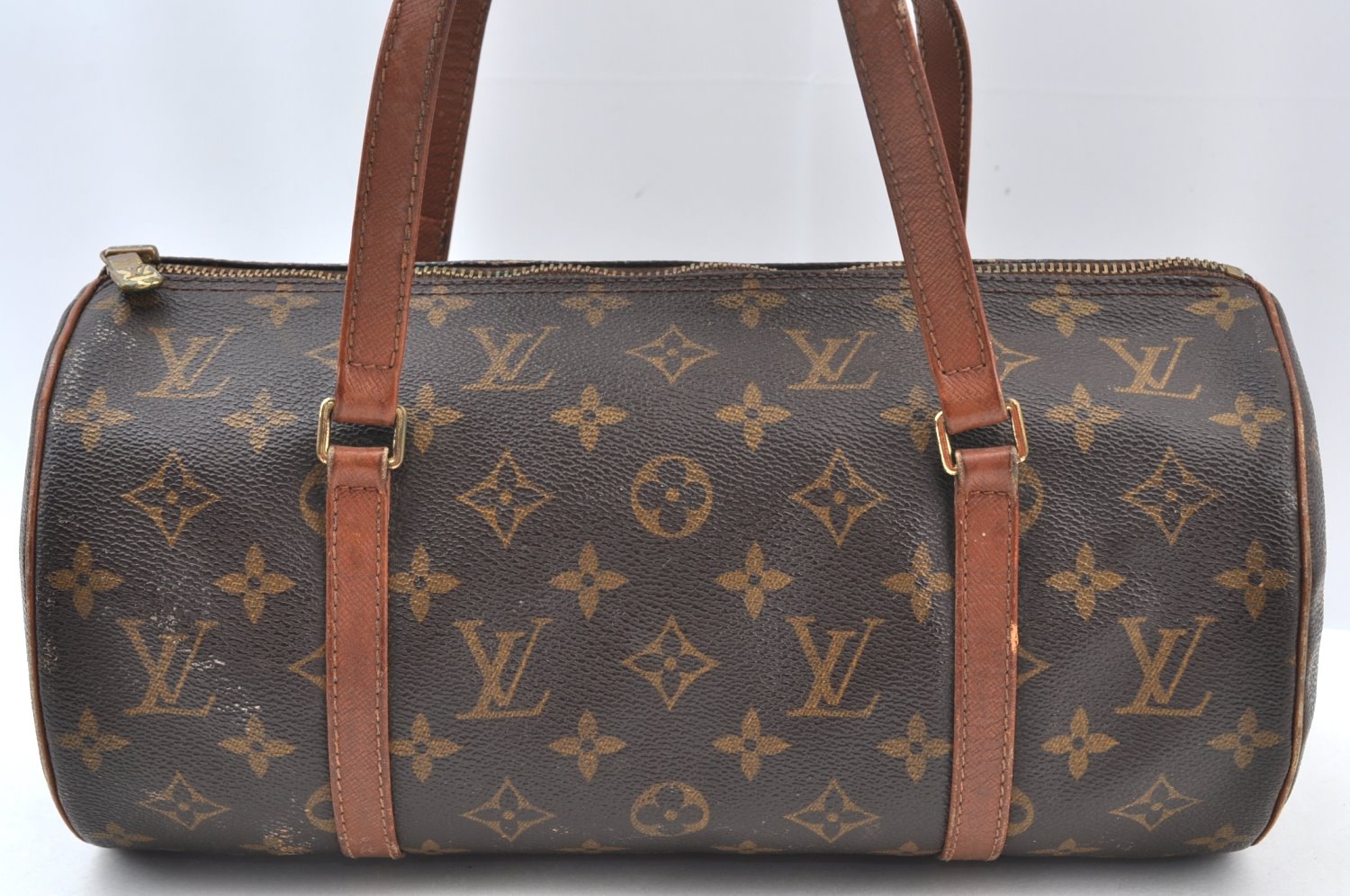 Authentic Louis Vuitton Monogram Papillon 30 Hand Bag Old Model LV 5858H